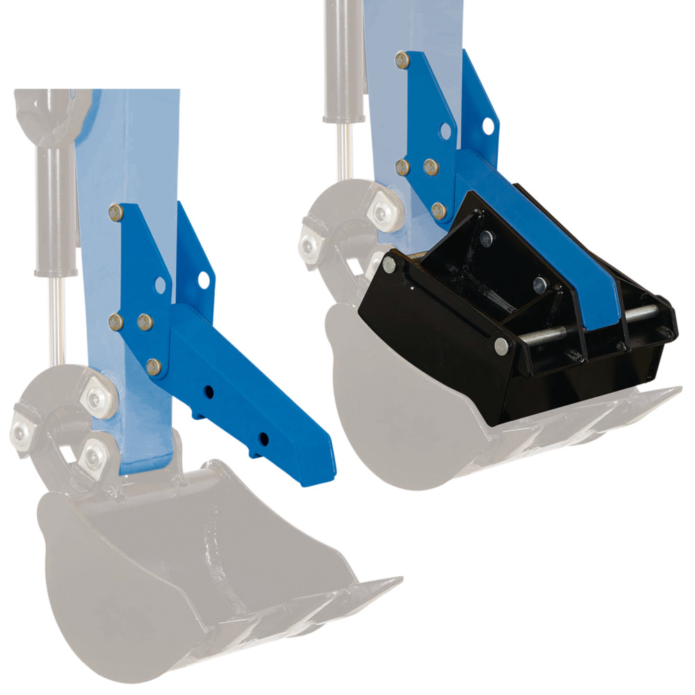 Scheppach Baggerdaumen und Haltekralle im Set