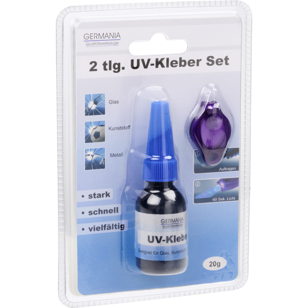 GERMANIA&reg; UV-Kleber-Set 2-teilig image number 2