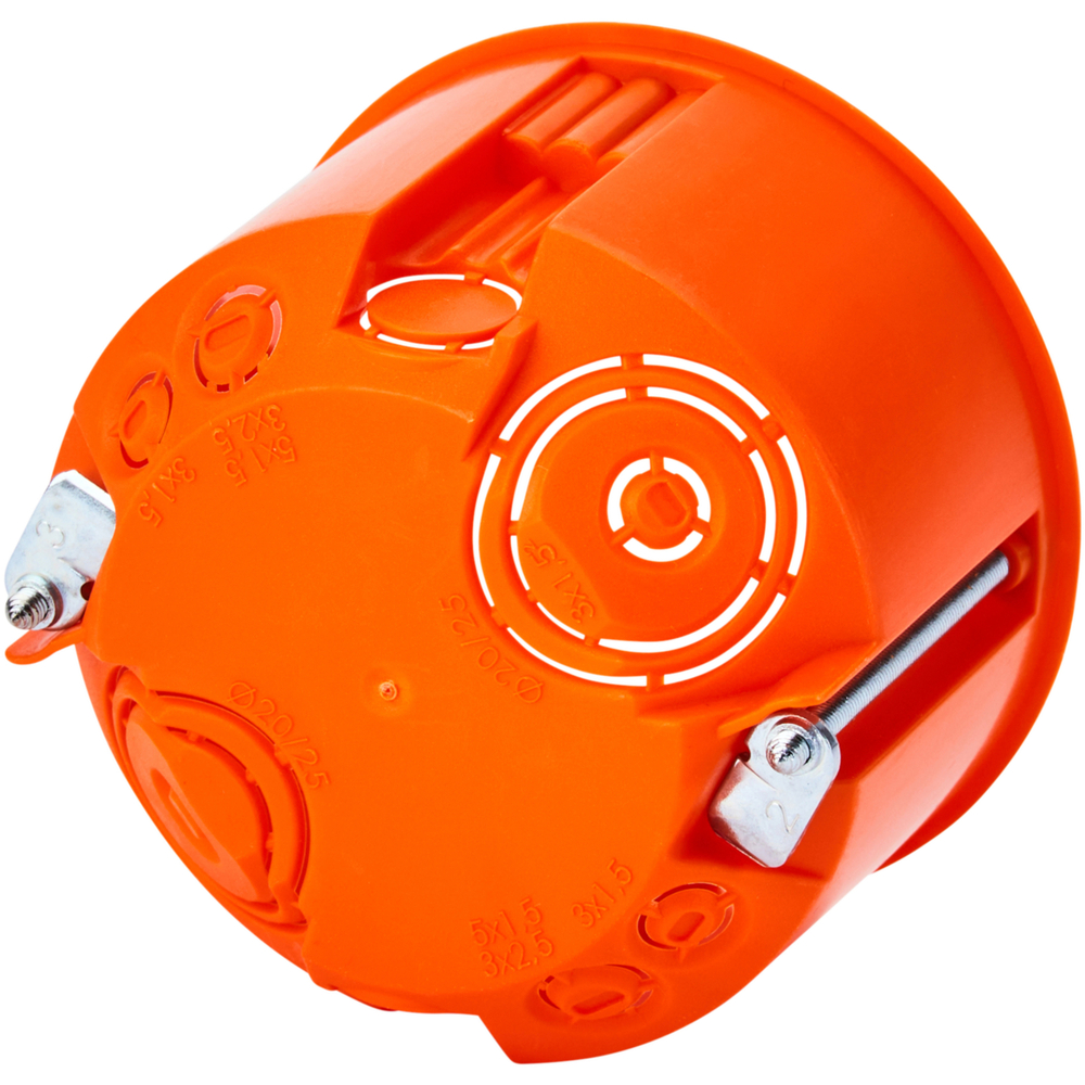 Hohlwand-Schalterdose 47 mm, orange image number 1