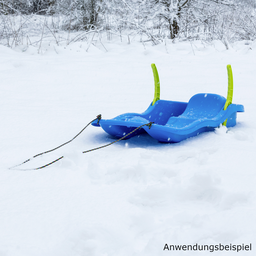 Schlitten RACE mit 2 Handbremsen blau, 87 x 40 cm image number 4