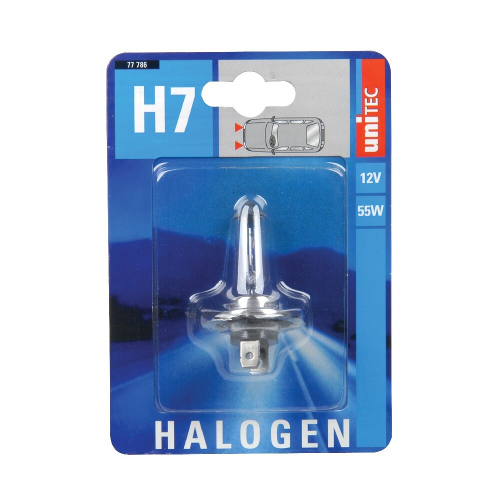 Halogen Scheinwerfer H7, 12 V 55 W, 1 St&uuml;ck