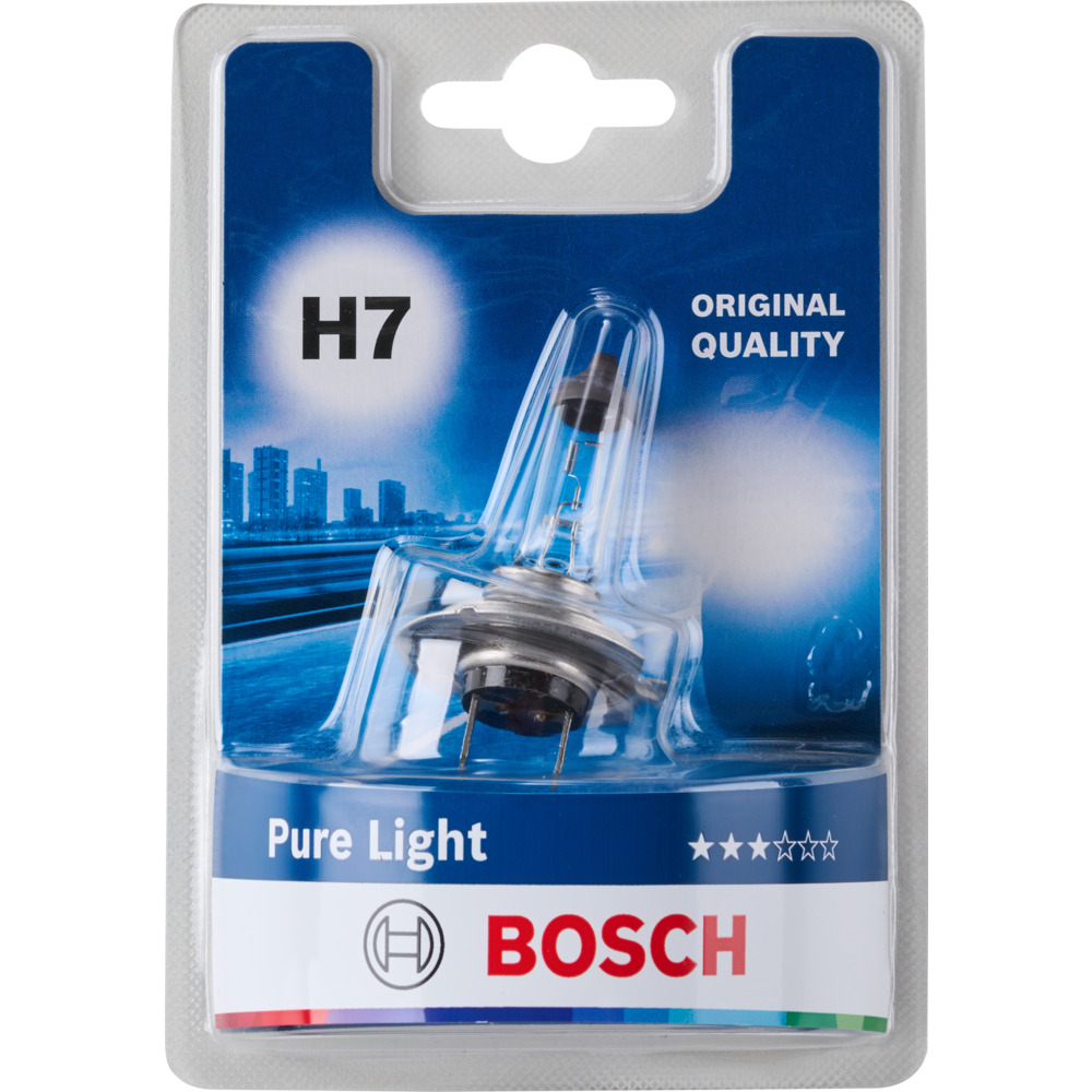 BOSCH Pure Light H7 Halogen-Scheinwerferlampe