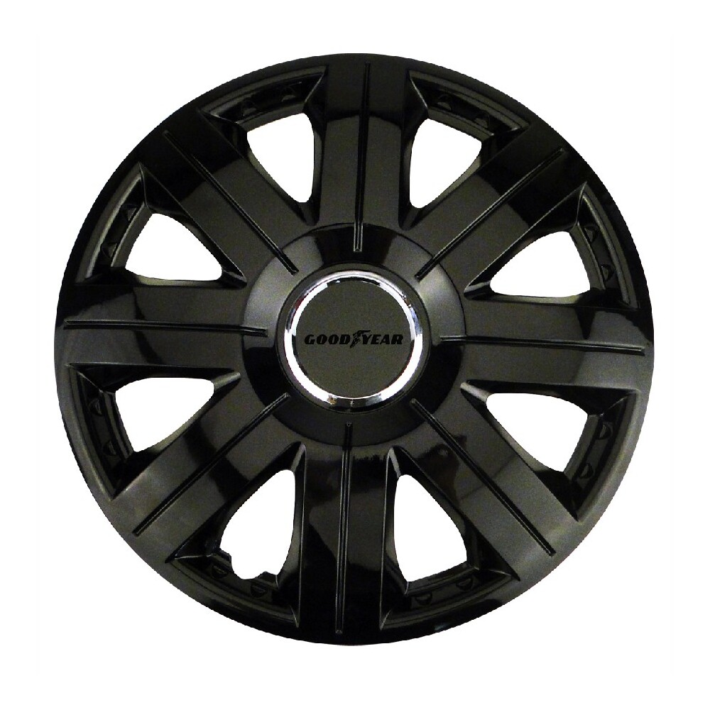 Goodyear Radkappen 16 Zoll, 4 St&uuml;ck, schwarz Glanz, Flexo