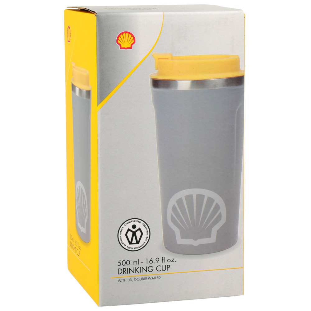 Shell Trinkbecher 500 ml mit Schraubdeckel image number 2