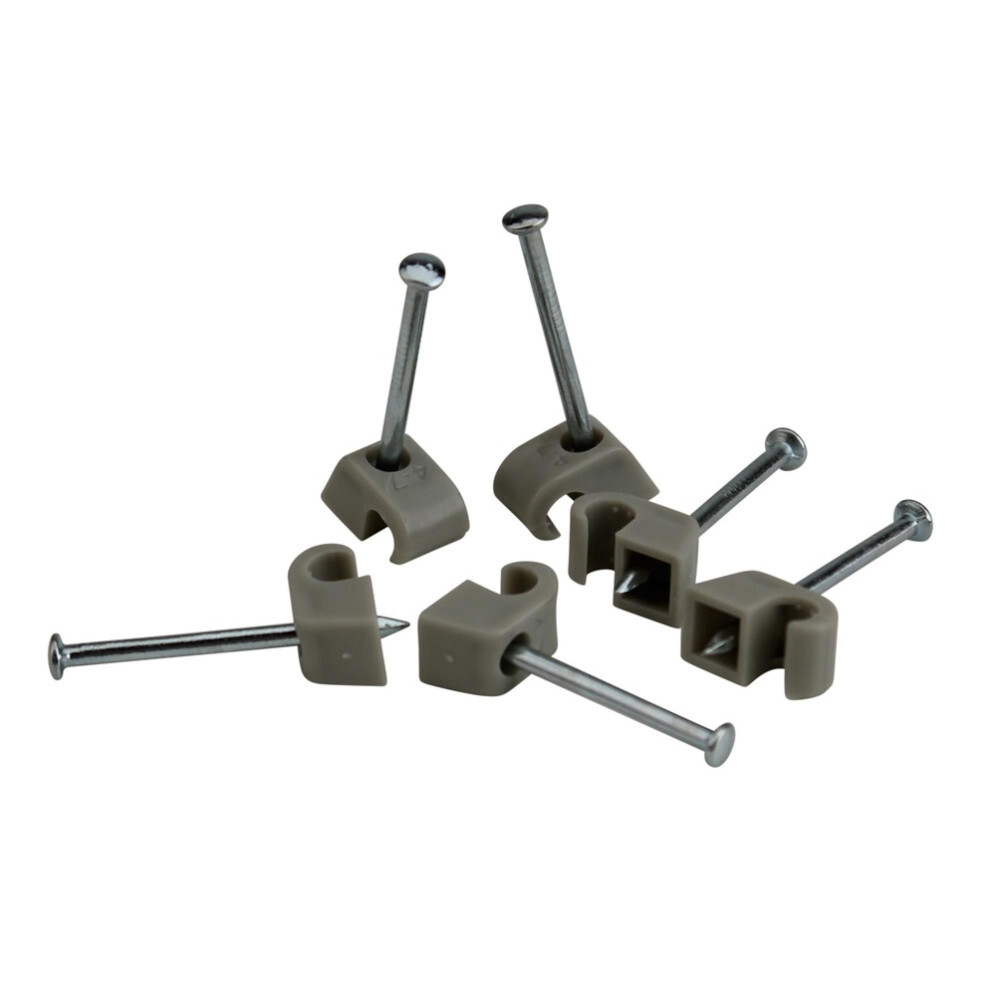 Express-Schellen 4-7 mm 50 St&uuml;ck grau