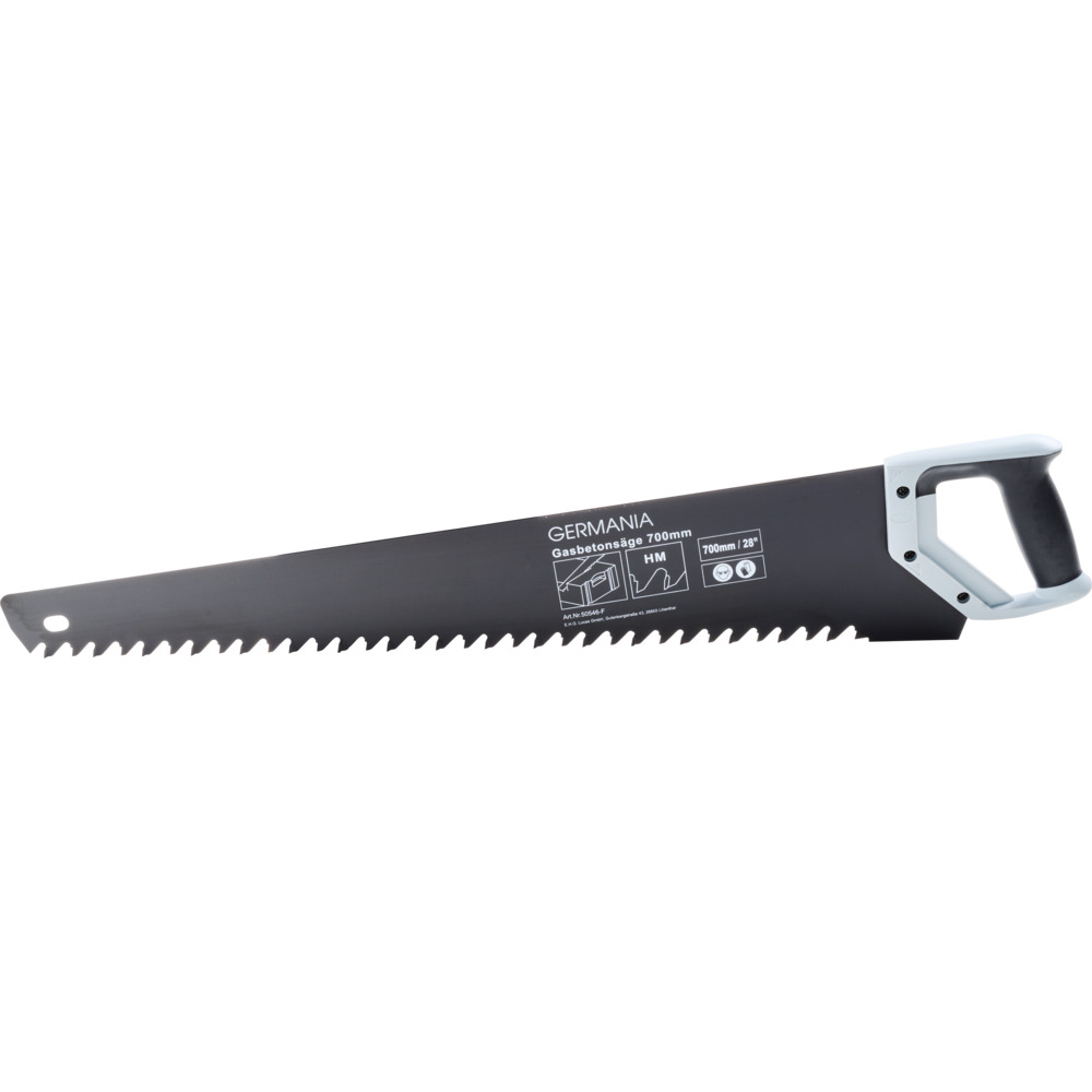 Gasbetons&auml;ge 700 mm aus Stahl mit Kunststoffgriff image number 1