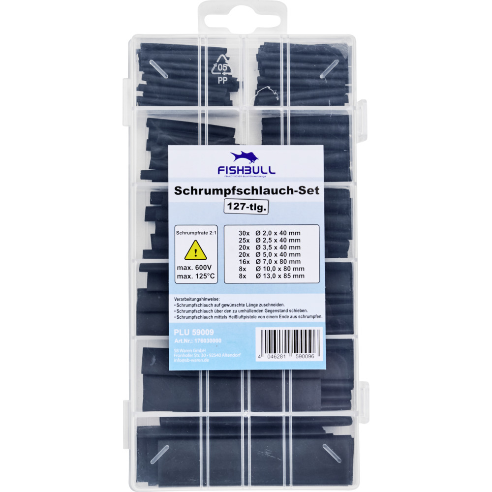 Schrumpf-Schlauch-Sortiment 127-teilig image number 1