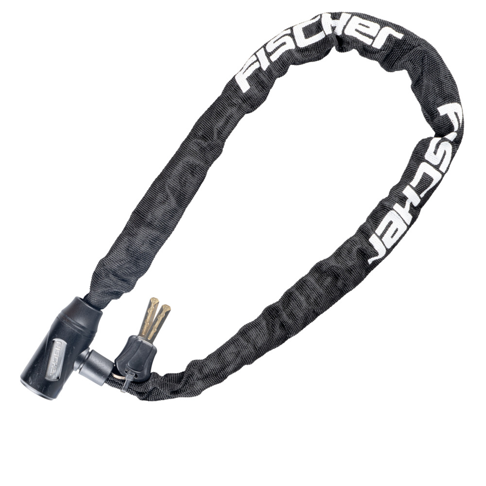 FISCHER Fahrradschloss Kettenschloss 90 cm