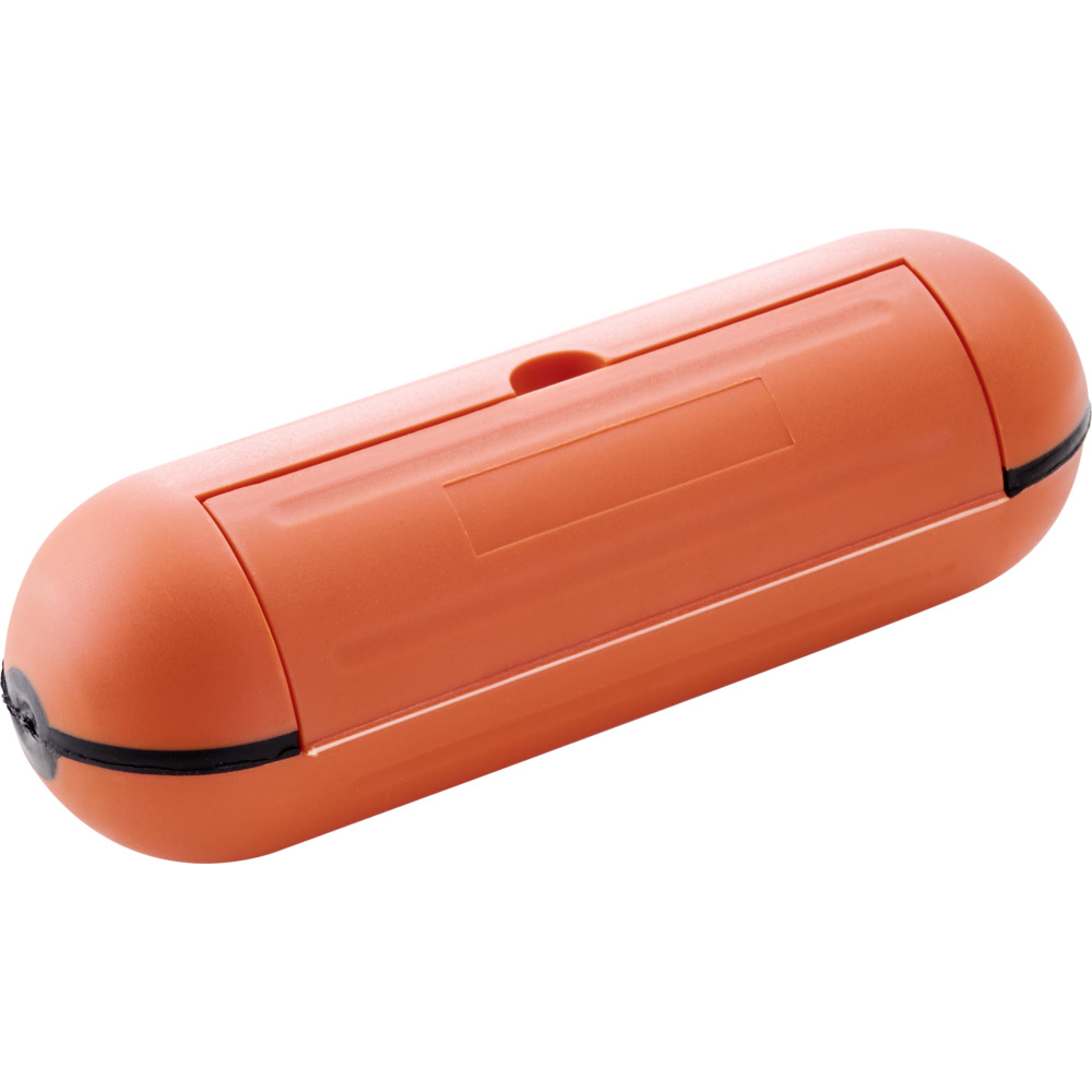 Safe-Box Steckerschutz IP44, orange-rot