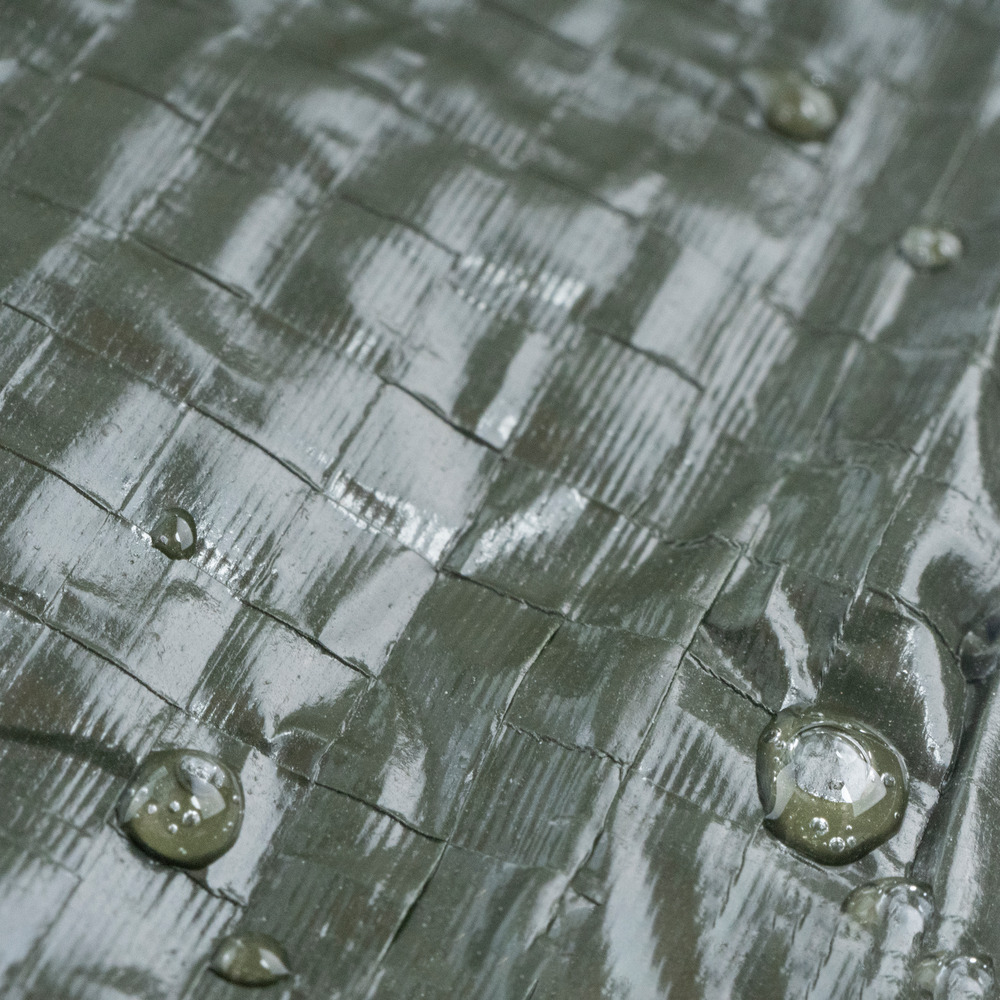 Abdeckplane 1,5 x 5 m 90 g/m&sup2; aus B&auml;ndchengewebe in gr&uuml;n image number 1