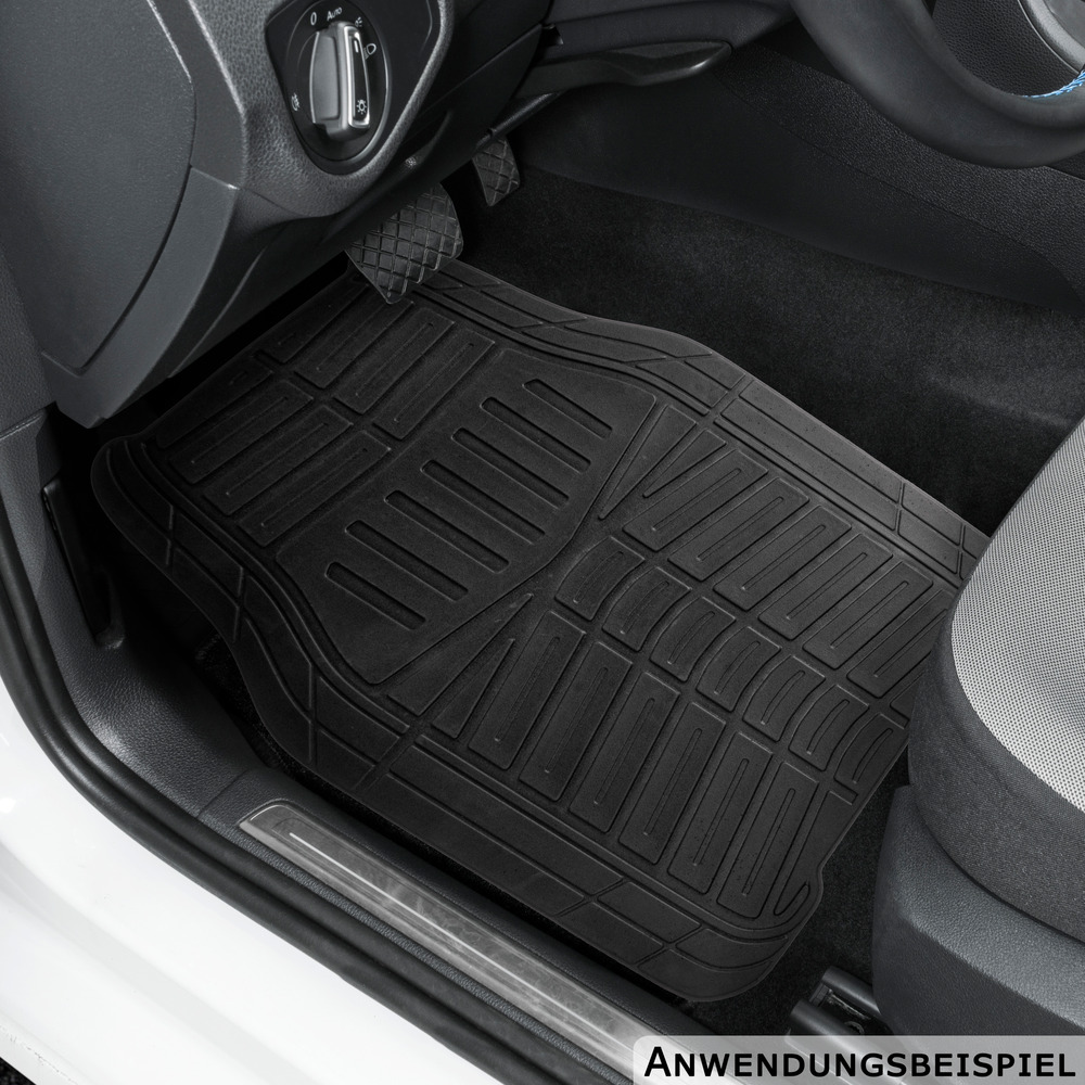 Auto-Gummimatten-Set "Virtus" 4-teilig zuschneidbar image number 1
