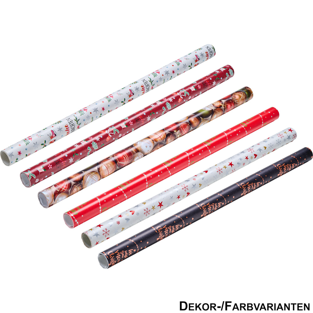 Geschenkpapier &bdquo;Classic&ldquo; 500 x 70  cm, sortiert