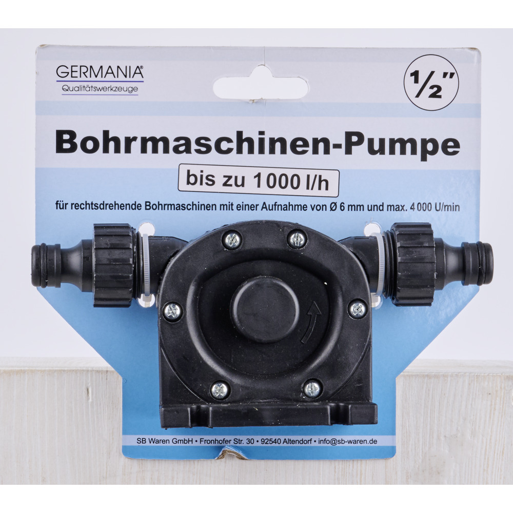 GERMANIA Bohrmaschinen Pumpe mit 1/2" Anschlu&szlig; image number 3
