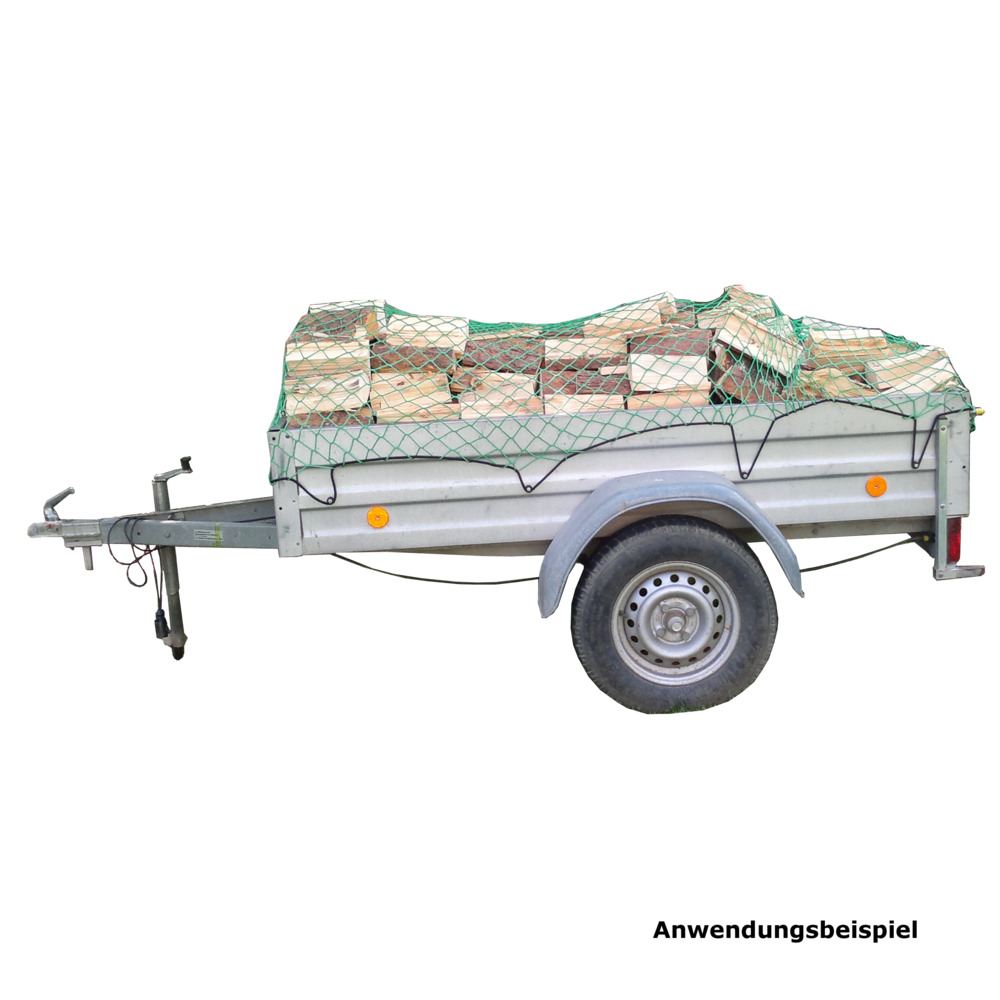 Anh&auml;ngernetz 2 x 3 m in gr&uuml;n