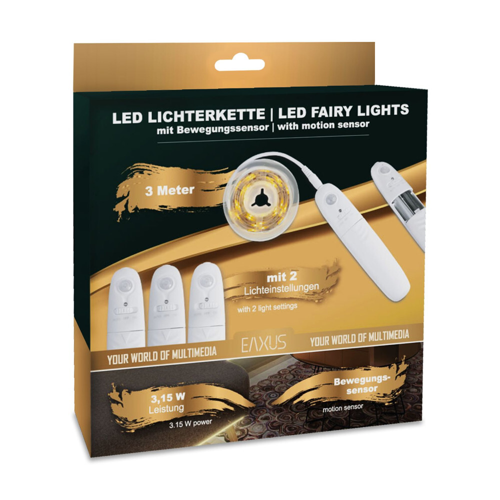 LED-Streifen 3m mit innovativem Bewegungssensor image number 4
