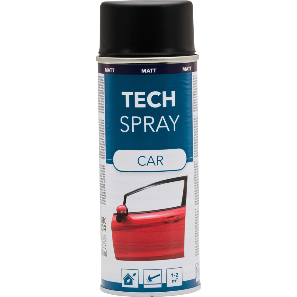 Tech Spray Rallye matt Schwarz