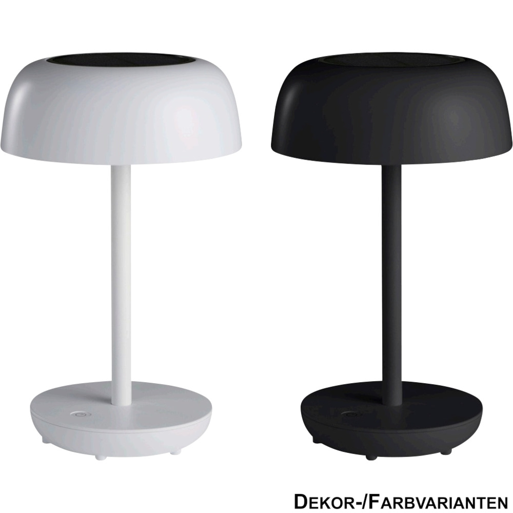 LED-Solar-Tischleuchte dimmbar