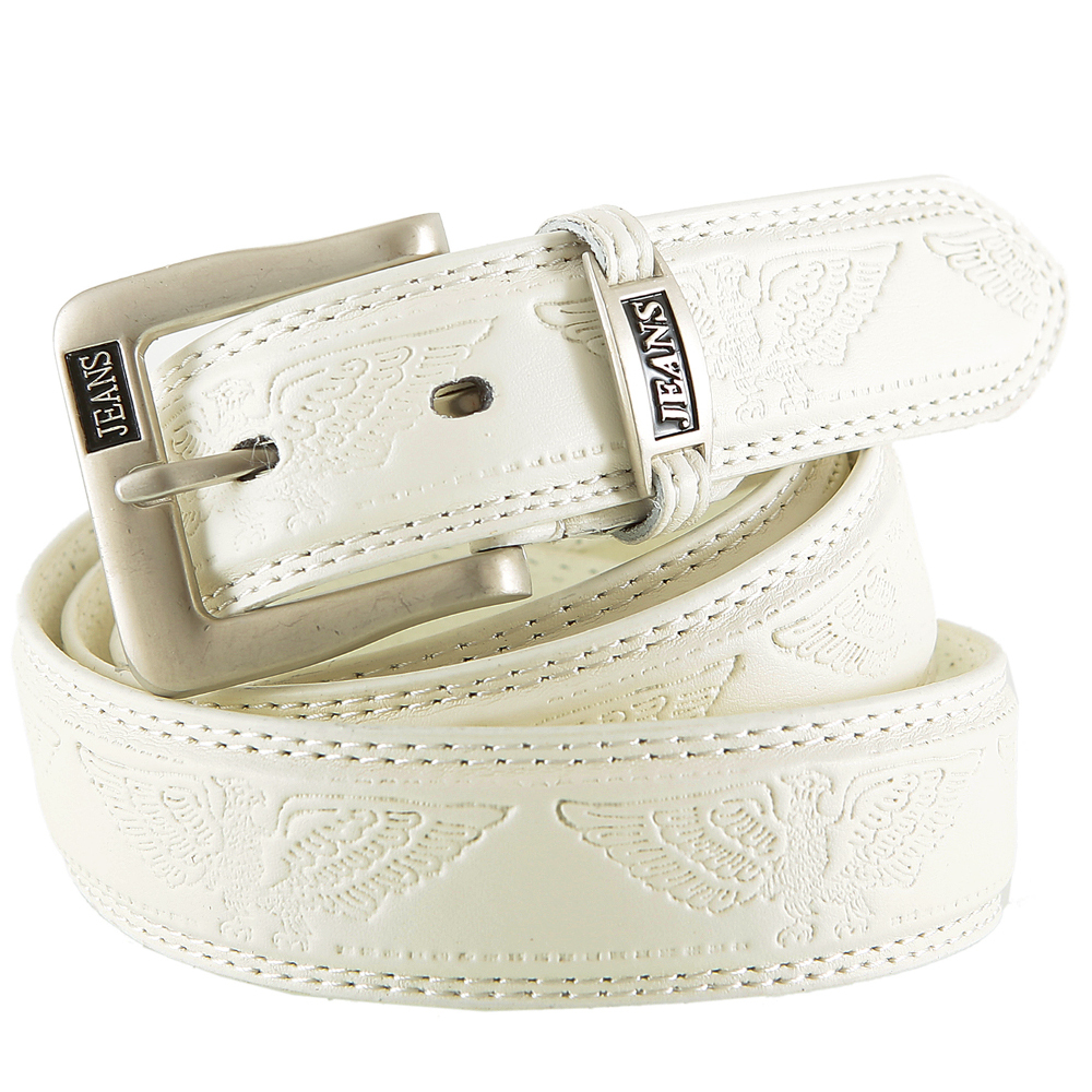 Herren Lederg&uuml;rtel L&auml;nge 115-135 cm mit 3,7 cm Breite