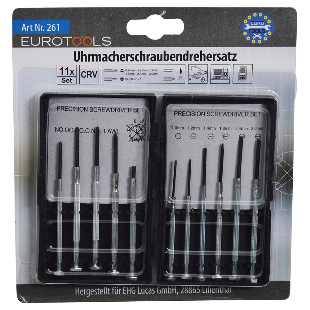 Feinmechaniker Schraubendreher Satz 11-teilig