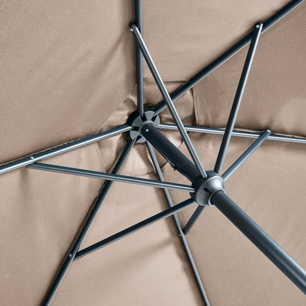 Sonnenschirm &Oslash; 2,5 m taupe image number 1