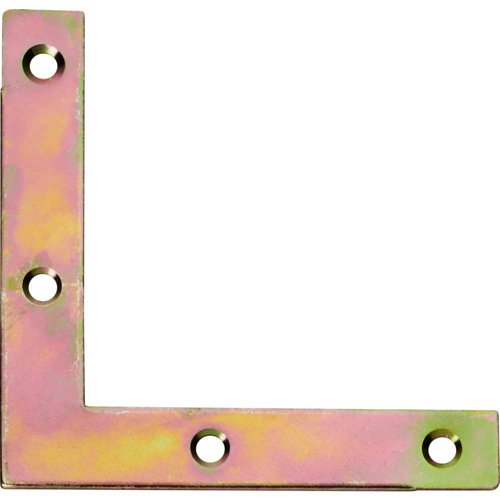 Flachwinkel-Set 60 x 60 x 10 mm 6tlg gelb verzinkt image number 1