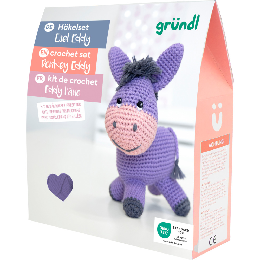 H&auml;keltier DIY-Set Esel Eddy