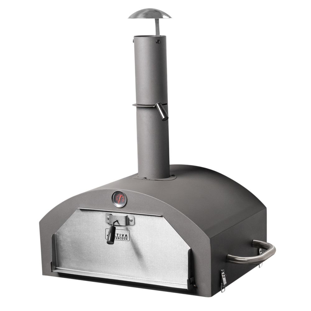 Pizzaaufsatz f&uuml;r Grillwagen 46 x 35 cm inkl. Pizzastein