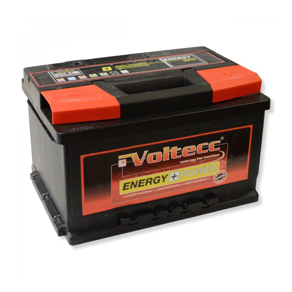 Voltecc Kfz-Starterbatterie Energy+ 12 V 74 Ah 680 A