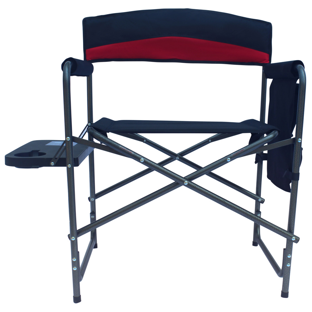 Comfort Camping Sessel XXL 50 x 63 x 83 cm Schwarz-Rot image number 1