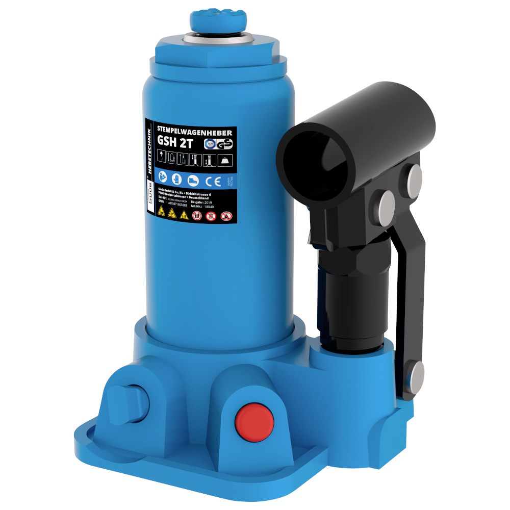 G&uuml;de&reg; Hydraulischer Stempelwagenheber GSH 2 T image number 2