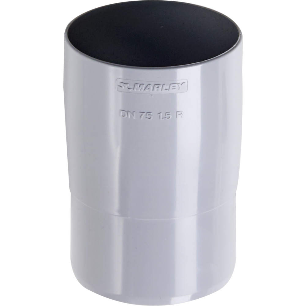 Marley Rohrmuffe NW 75 Kunststoff grau