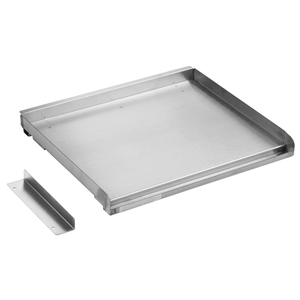 Country Life Plancha Grillplatte Edelstahl 48x42x4,2cm