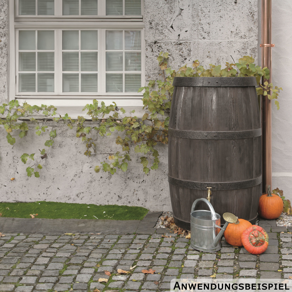 Prosperplast Regenfass "Burgund" 500 Liter dunkelbraun image number 3