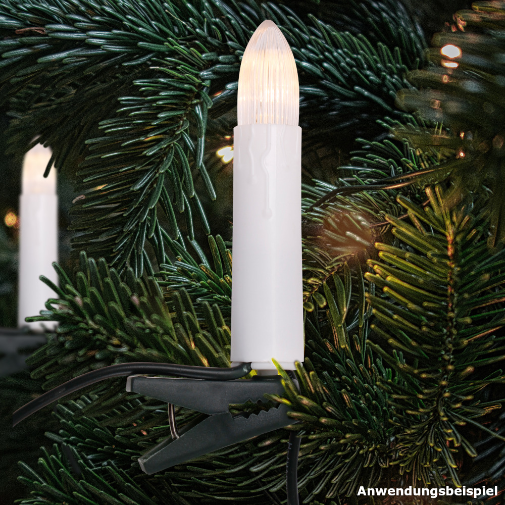 LED-Kerzen-Lichterkette 5,8m mit 30 LED-Kerzen image number 1