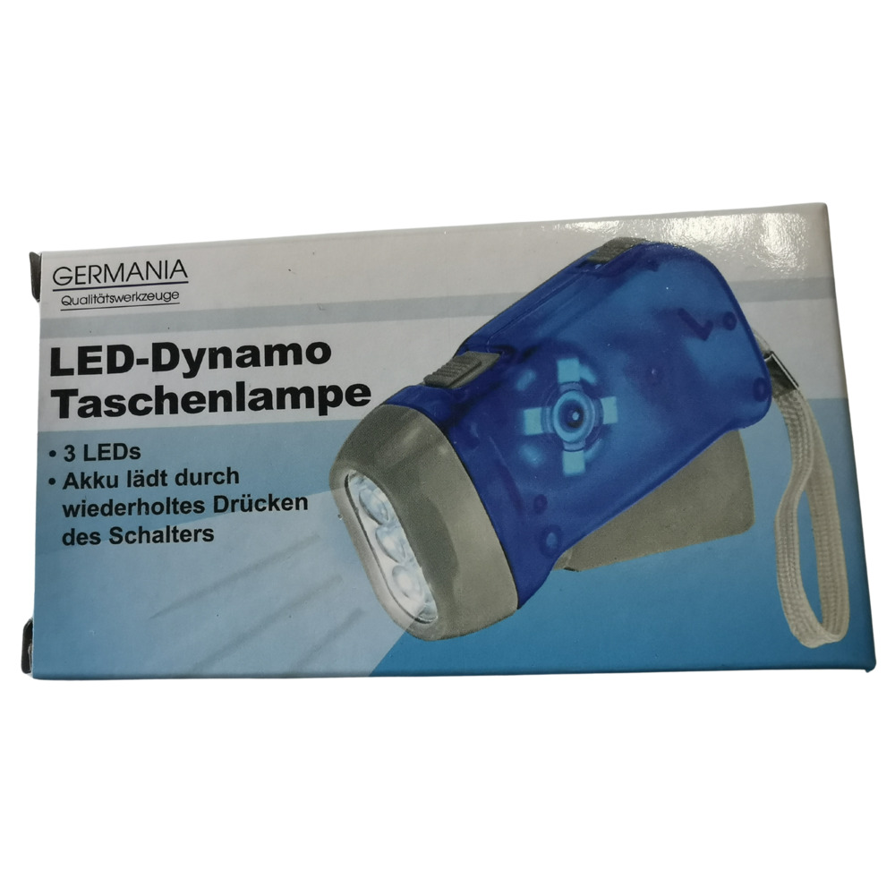 GERMANIA LED-Dynamo Taschenlampe, Farbauswahl image number 4