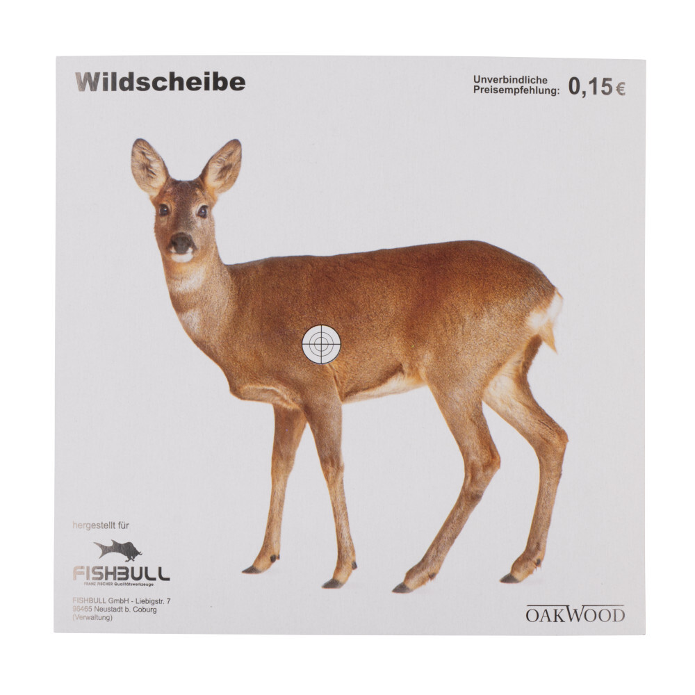 Kugelfang-Zielscheiben 14 x 14 cm Tiermotive 50 St&uuml;ck image number 3