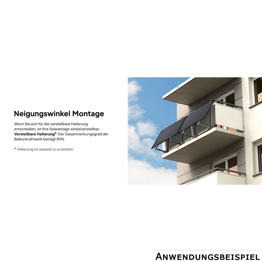 Balkonkraftwerk 2 kW Komplettpaket image number 4