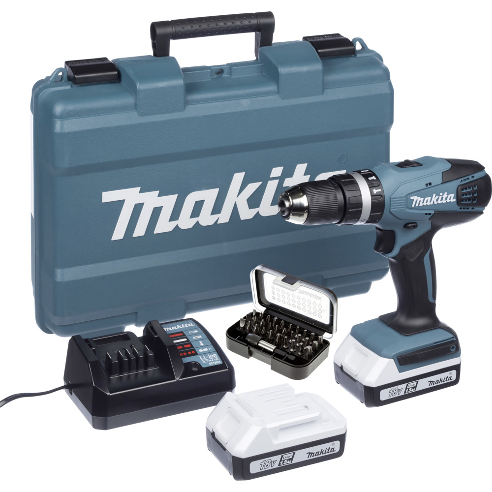 Makita Akku-Schlagbohrmaschinen-Set HP488D011