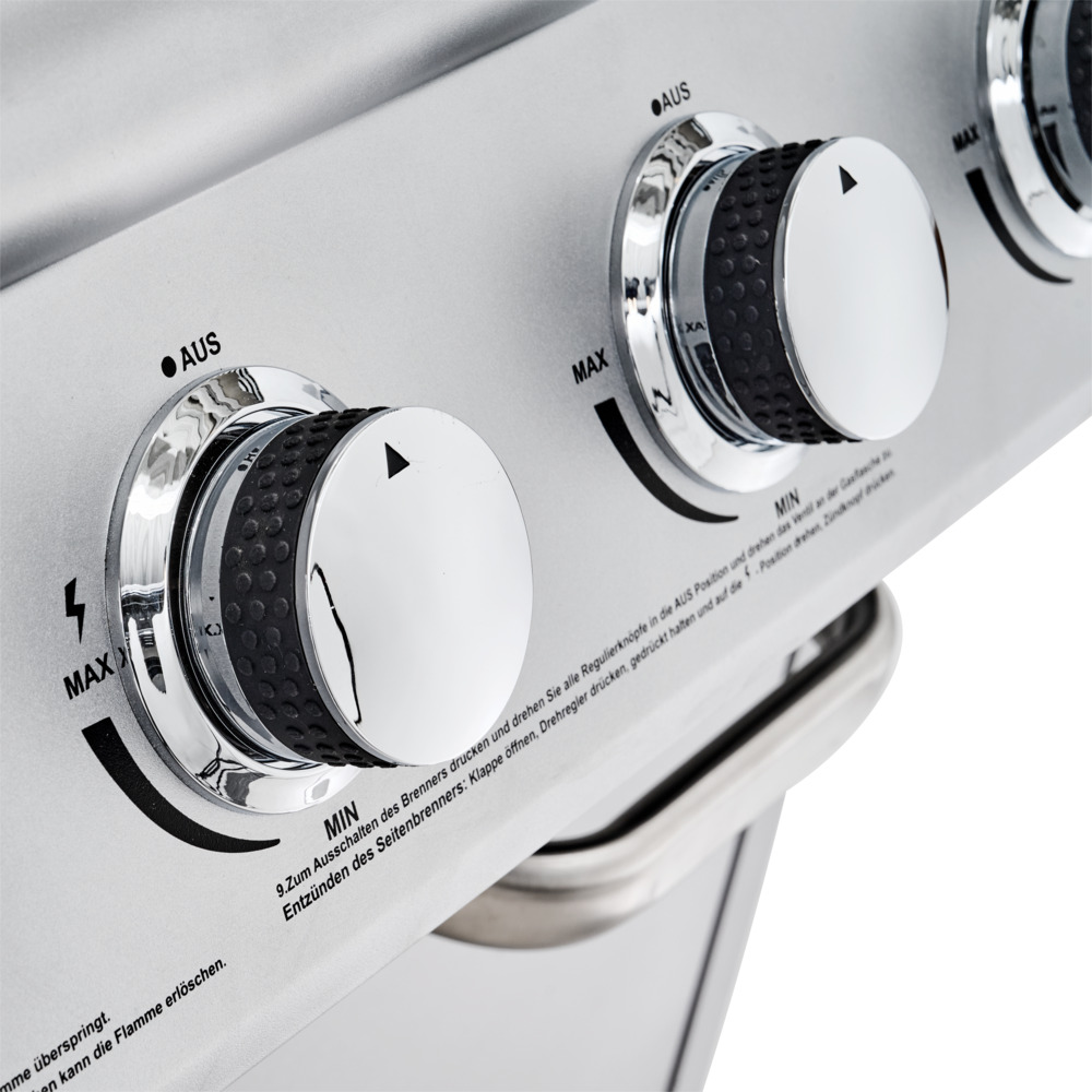 Gasgrill fahrbar Infrarot-Steak Zone silber-schwarz image number 7