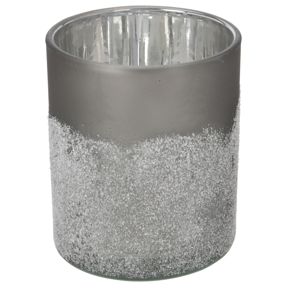 Teelichthalter &Oslash; 7 x 8 cm aus Glas