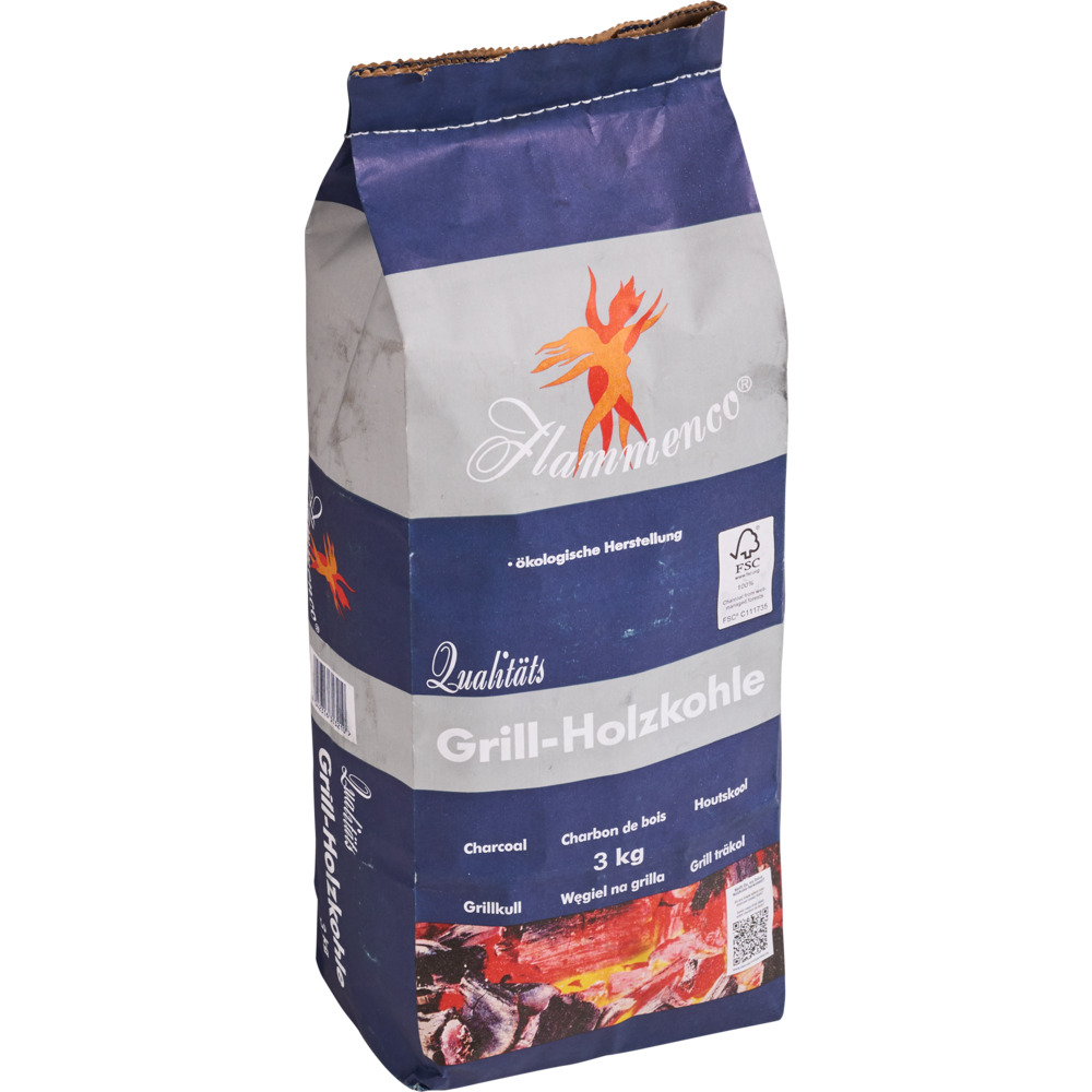 Grillholzkohle 3 kg