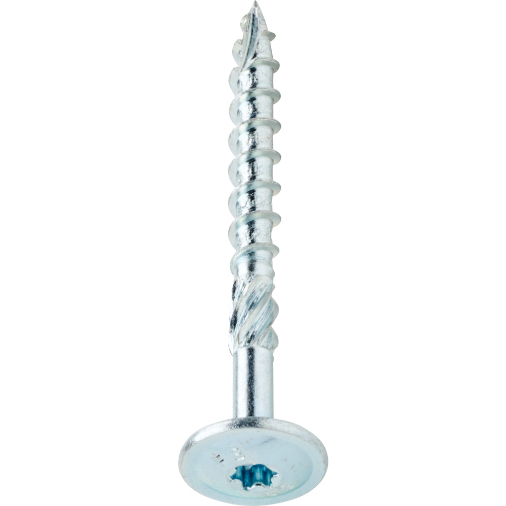 Holzbauschraube 8,0x80mm TX Tellerkopf Teilgewinde verzinkt