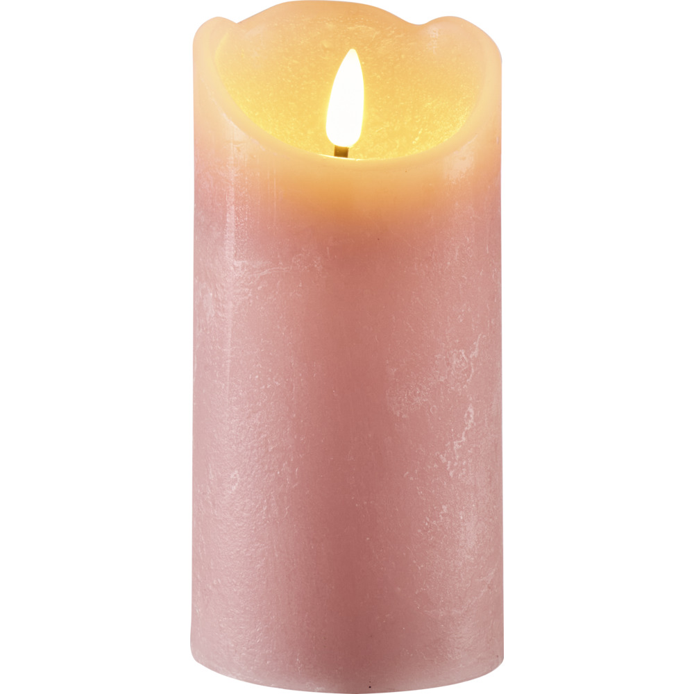 LED-Echtwachskerze Rustic &Oslash; 7,5 x 15 cm mit Timer image number 10