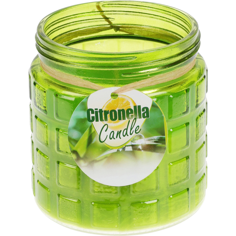 Citronella Kerze im Dekoglas - Farbauswahl image number 3