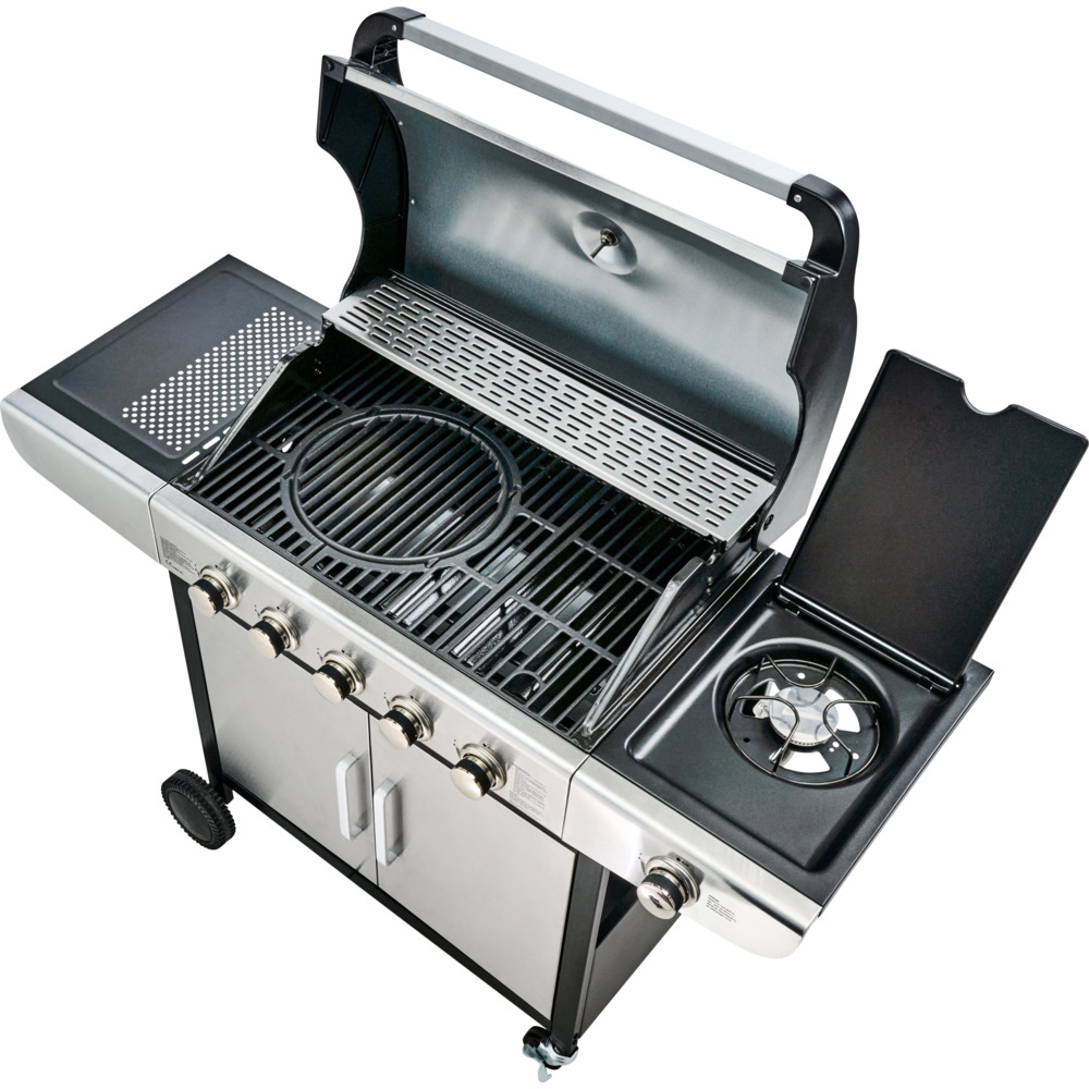 JUSTUS Gasgrill Ares Pro mit 5+1 Brennern image number 4