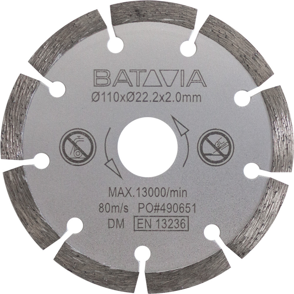 Diamant S&auml;geblatt &Oslash; 110 mm f&uuml;r T-Raxx Tauchs&auml;ge