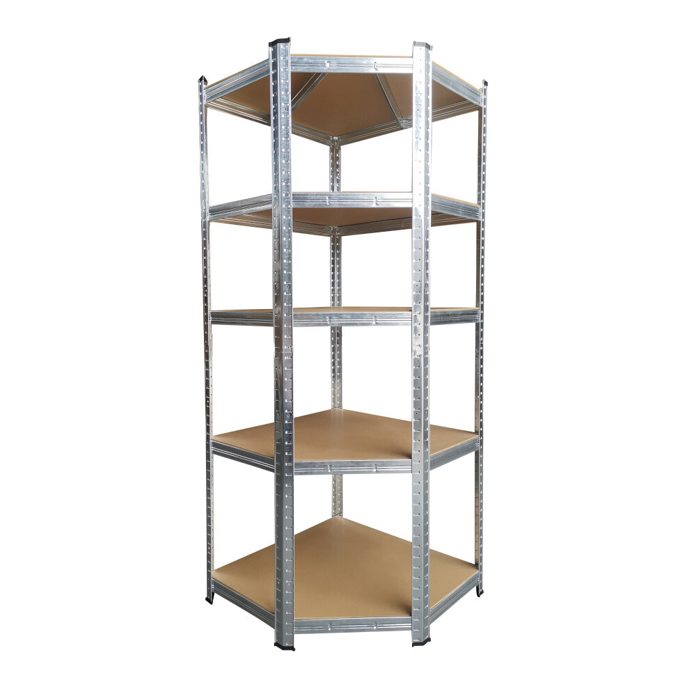 Schwerlastregal steckbar, eckig aus Stahl f&uuml;r 875 kg mit MDF B&ouml;den