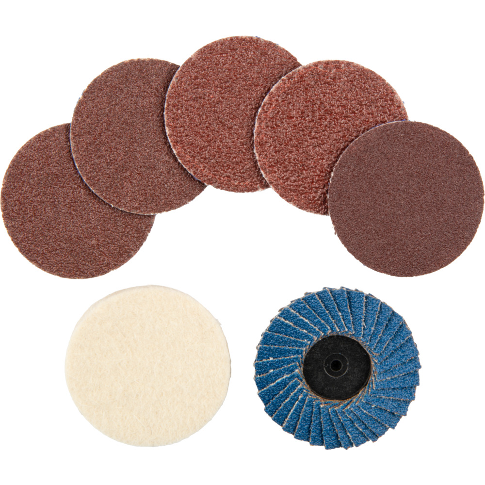 GERMANIA&reg; Schleif- und Polierscheiben-Set 7-teilig 50mm