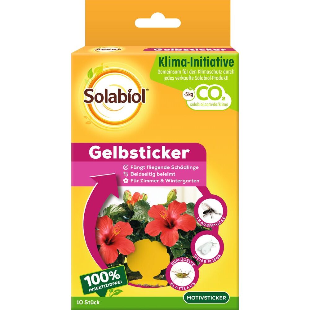 Solabiol Gelbsticker 10 St&uuml;ck