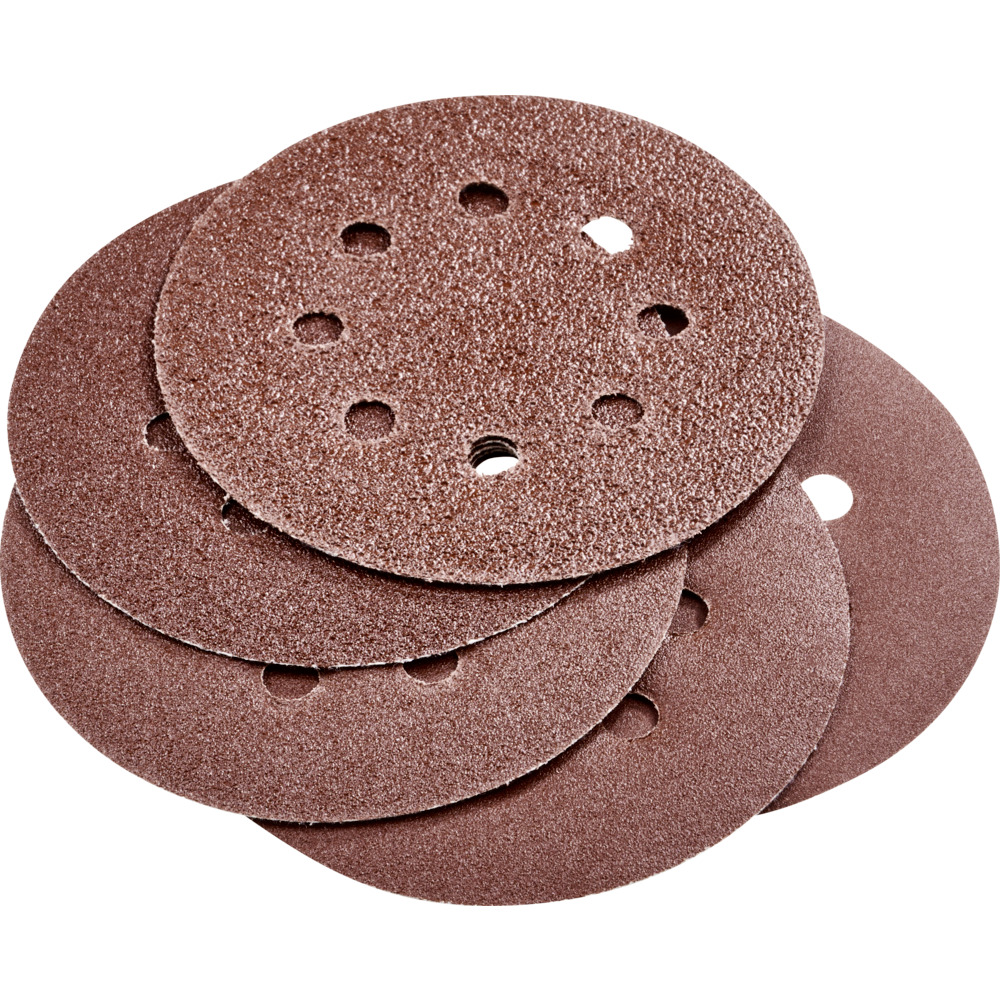 GERMANIA&reg; Schleifpapier-Set 30-teilig 125 mm von K40-180 f&uuml;r Exzenterschleifer